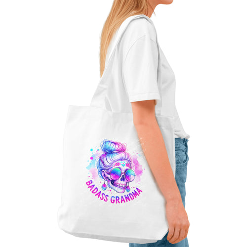 Badass Grandma Tote Bag