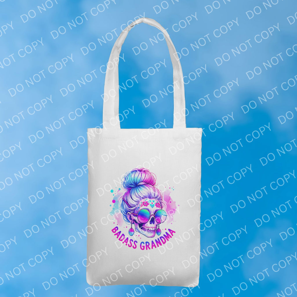 Badass Grandma Tote Bag