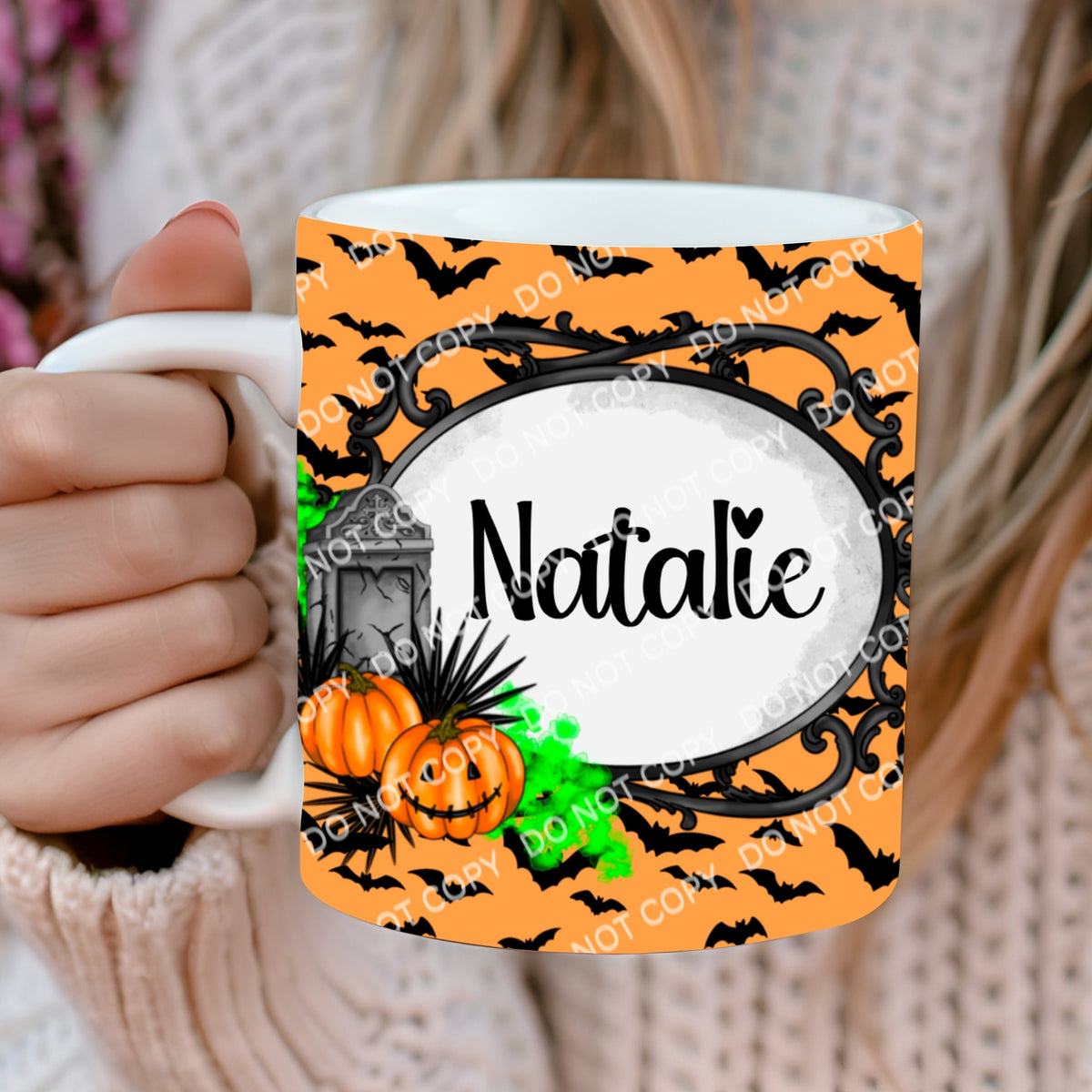 Bats Halloween 11oz Ceramic Mug